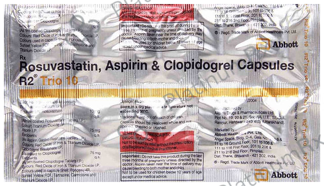 R2 Trio 10mg Capsule 10s