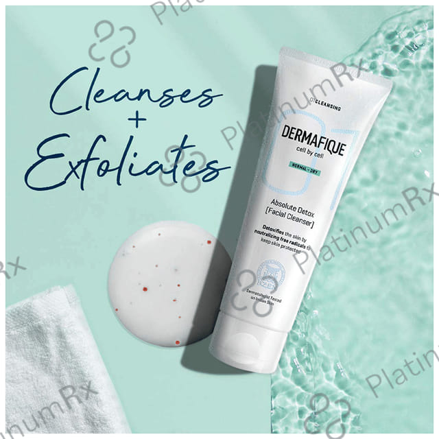 Dermafique Normal-Dry Absolute Detox Facial Cleanser
