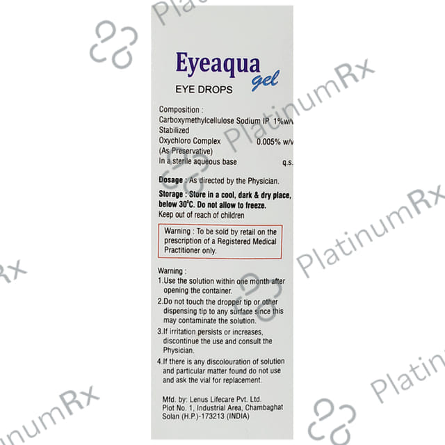 Eyeaqua Gel Eye Drop