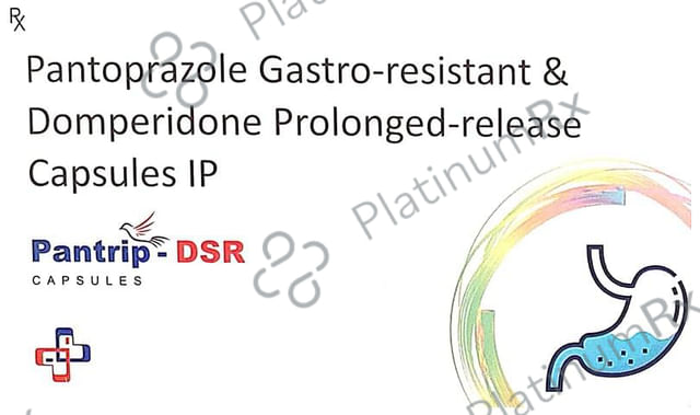 Pantrip D 30mg/40mg Capsule SR 10 Capsule SR RPVP Pharma Pvt