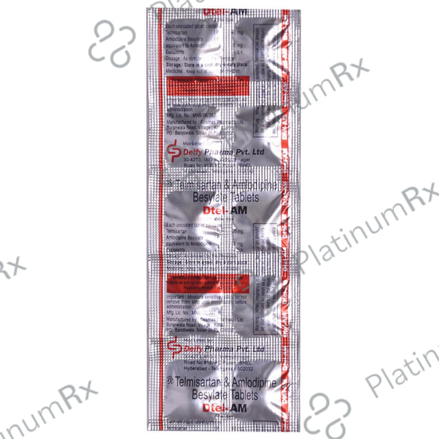 DTEL AM 40mg/5mg Tablet