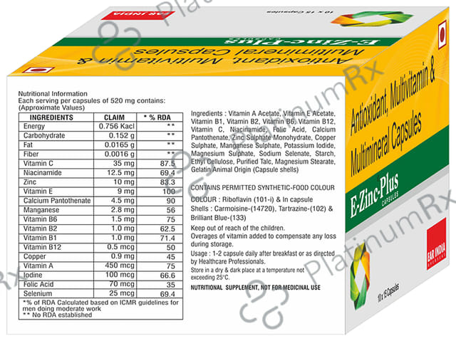E-Zinc Plus Capsule