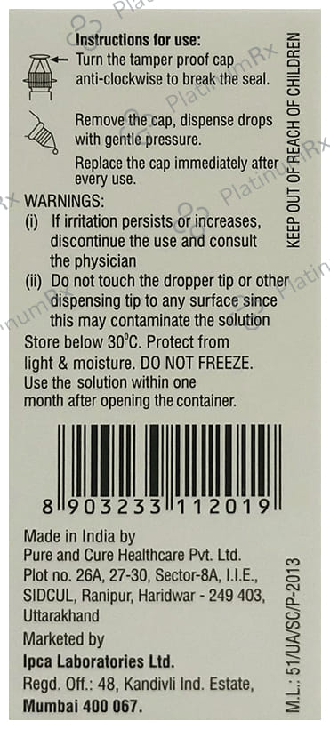 Bromvue Bak Free Eye Drops 5ml