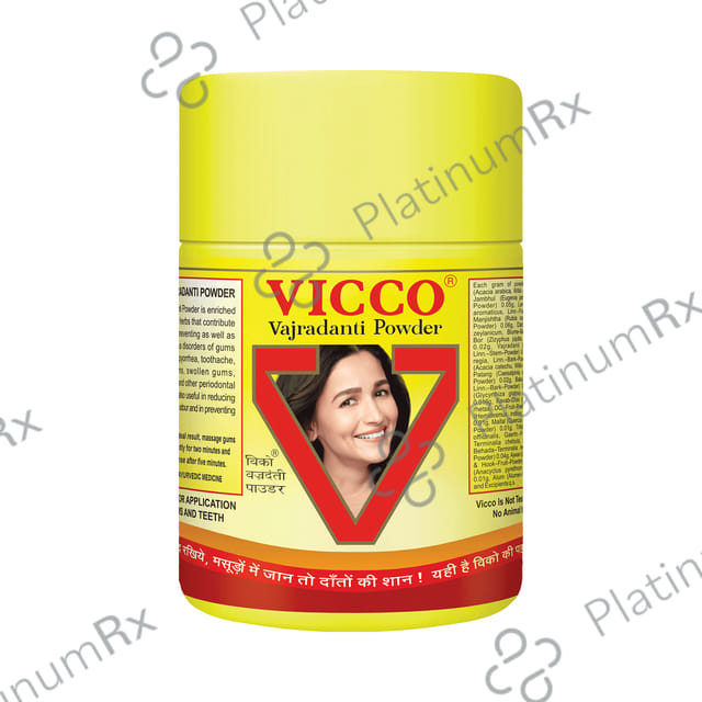 Vicco Vajradanti Tooth Powder 50 gm