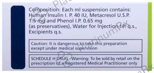 Human Insulatard 40IU Injection 10ml