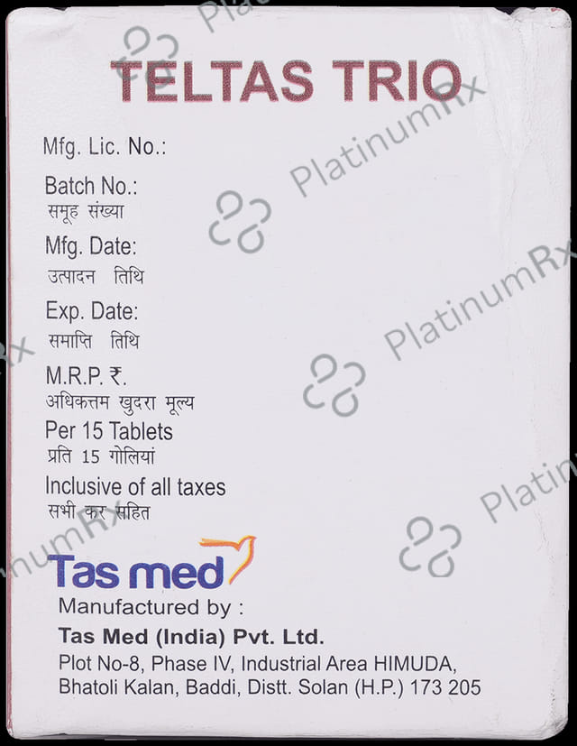 Teltas Trio 40mg/10mg/6.5mg Tablet