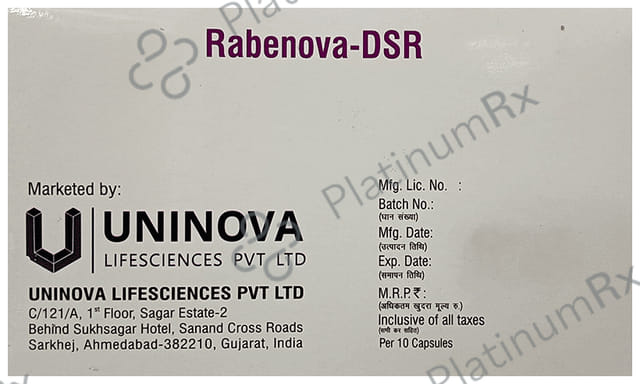 Rabenova DSR Capsule 10s