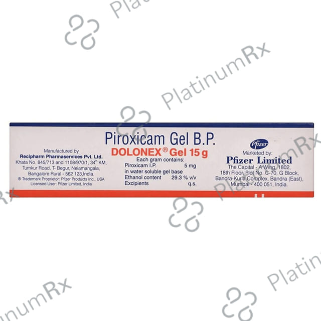Dolonex Gel 15gm