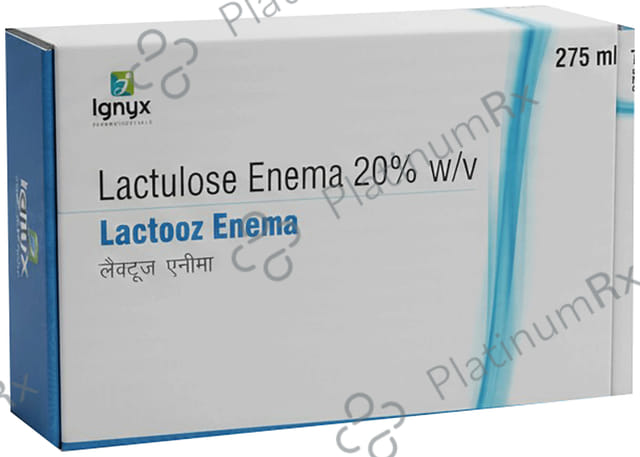 Lactooz 200mg Enema 275ml