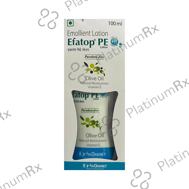 Efatop PE Lotion Paraben Free