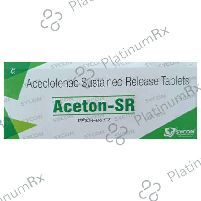 Aceton SR 200mg Tablet 10s