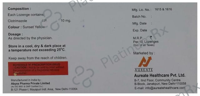 Cloral Lozenges Sugar Free