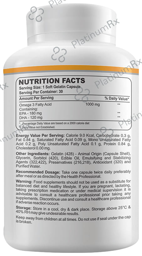 Nuvilife Omega 3 Fish Oil Capsule 30s