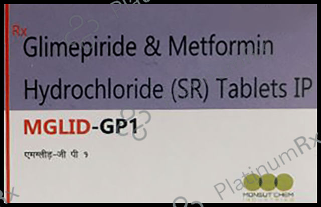 Mglid GP 1mg/500mg Tablet SR