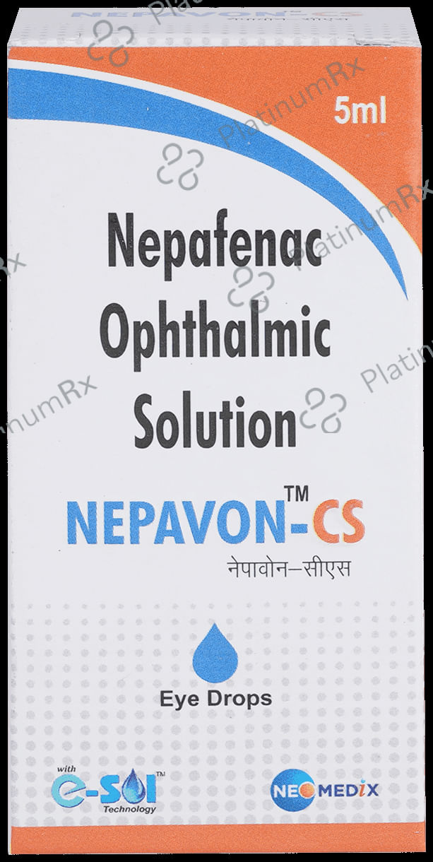 Nepavon CS Eye Drop 5ml