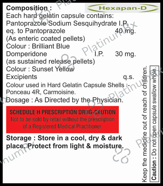 Hexapan D Capsule PR 10s