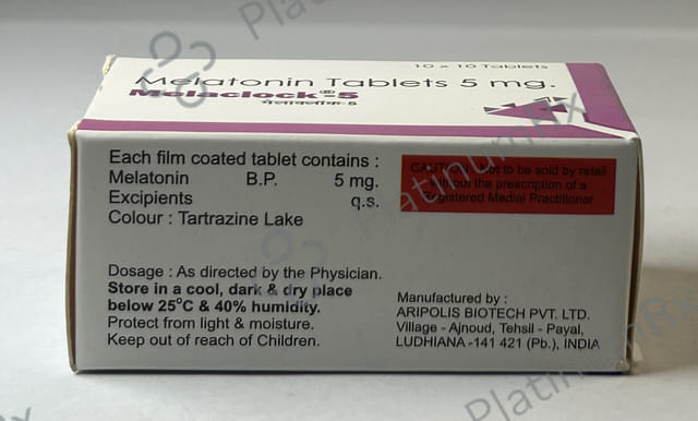Melaclock 5mg Tablet 10s