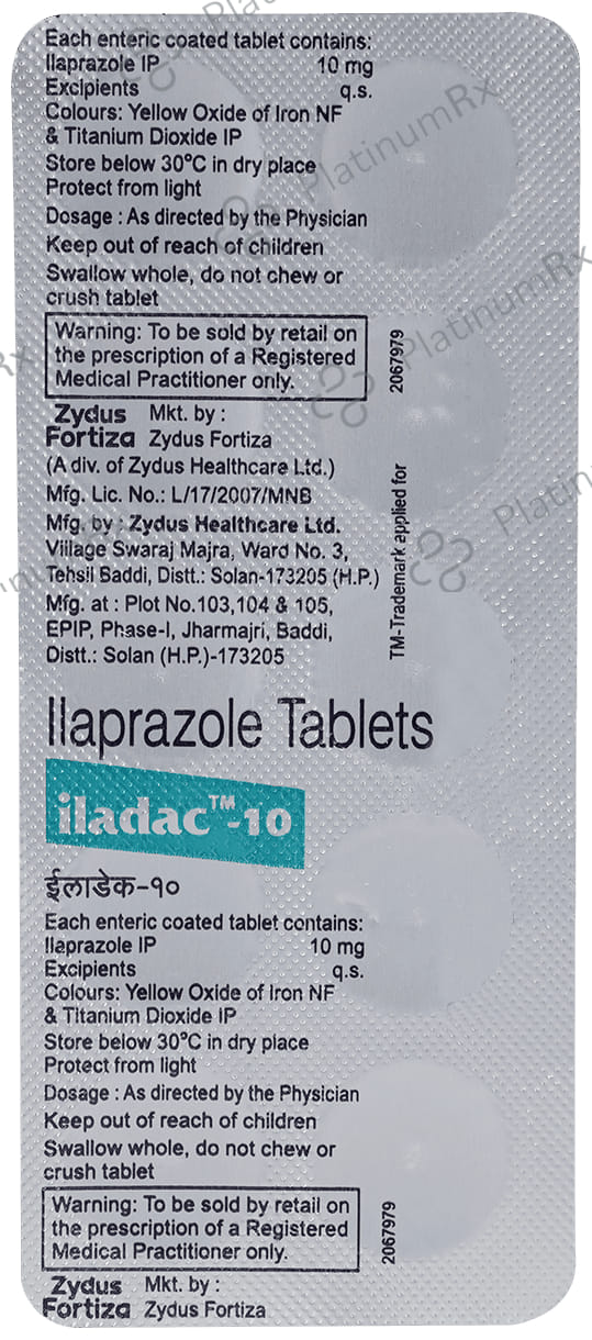 Iladac 10mg Tablet 10s