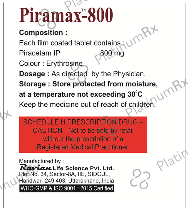 Piramax 800 Tablet