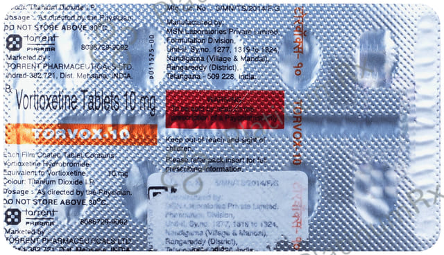 Torvox 10mg Tablet 10s