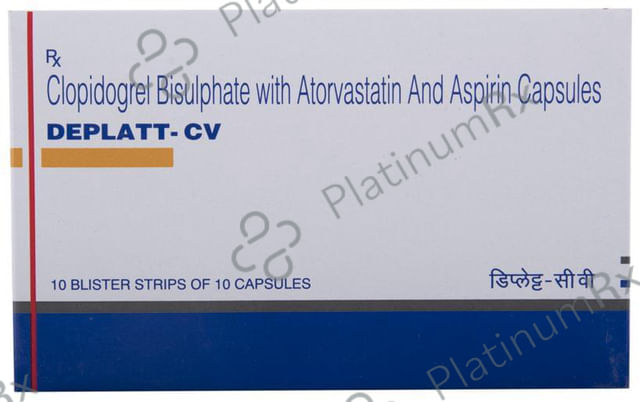 Deplatt CV 75/10/75mg Capsule 10s