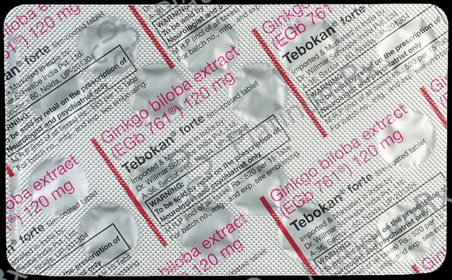 Tebokan Forte 120mg Tablet 15s