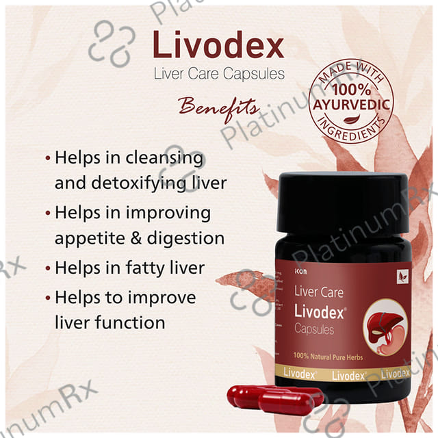 Livodex Liver Care Capsule (10 Each) 1 Bottle