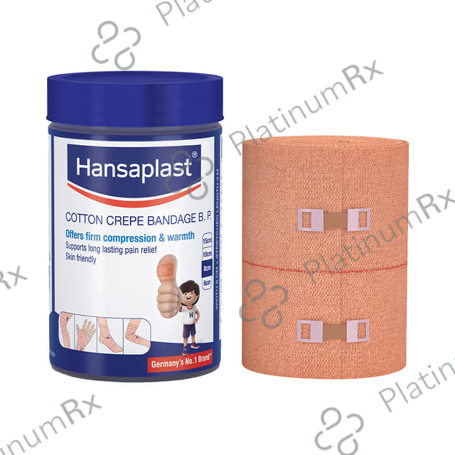 Hansaplast Cotton Crepe Bandage 1 X (8cm x 4m)