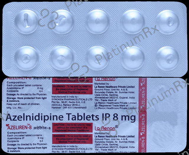 Azeliren 8mg Tablet