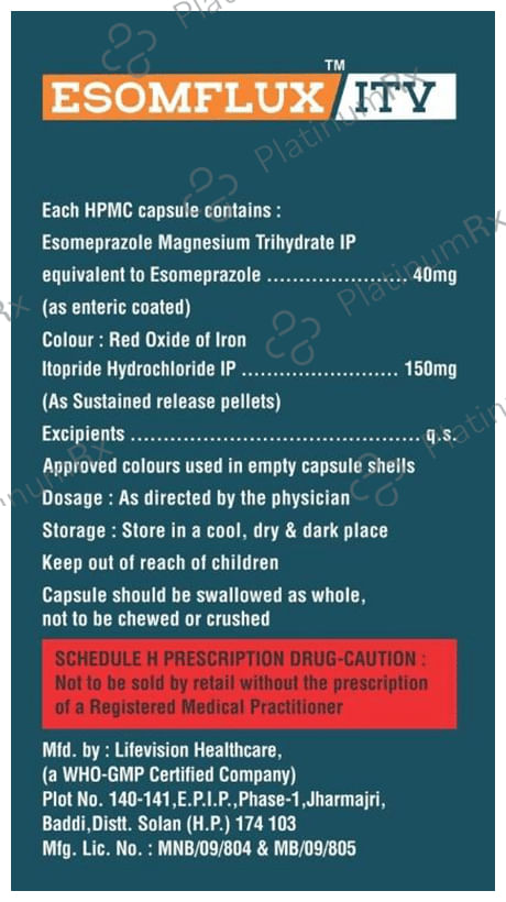 Esomflux IT V Capsule SR