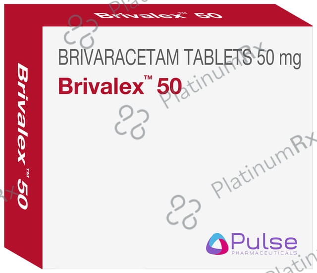 Brivalex 50mg Tablet 15s