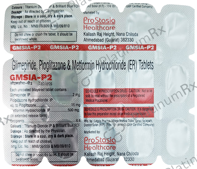 GMSIA P2 Tablet ER 15s