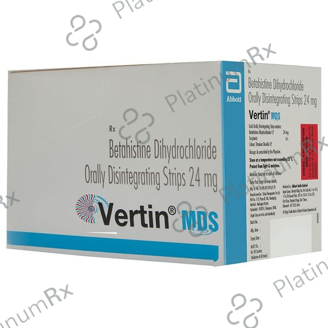 Vertin MDS Orally Disintegrating Strip 10s