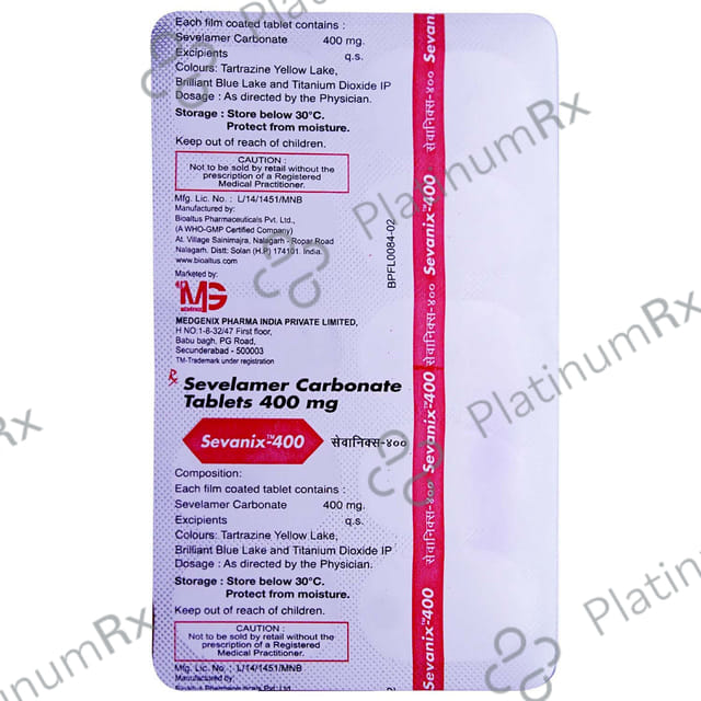 Sevanix 400mg Tablet