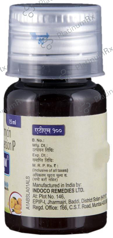 ATM 100ml Oral Suspension 15ml