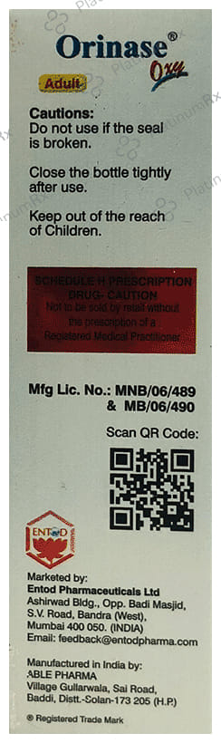 Orinase Oxy AD 0.05% Nasal Spray 10ml
