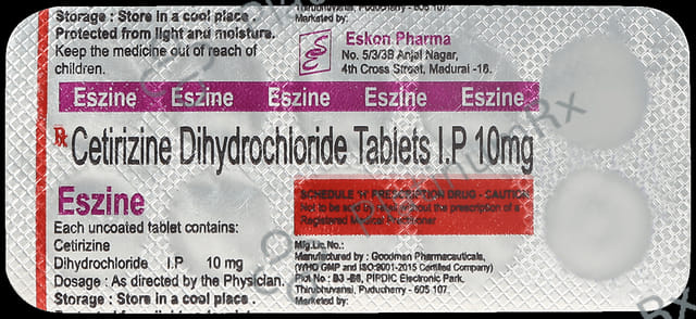 Eszine 10mg Tablet 10s
