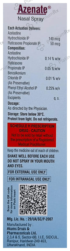 Azenate Nasal Spray 10ml
