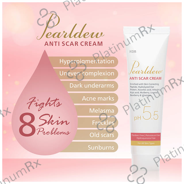 Pearldew Anti Scar Cream (25gm Each) 2 Tubes