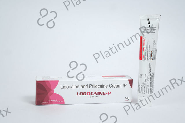 Logocaine P 25/25mg Cream 30gm