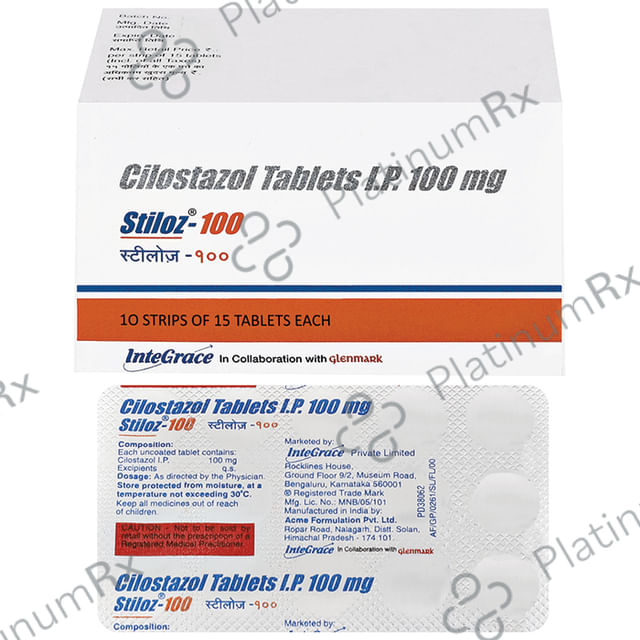 Stiloz 100mg Tablet 15s