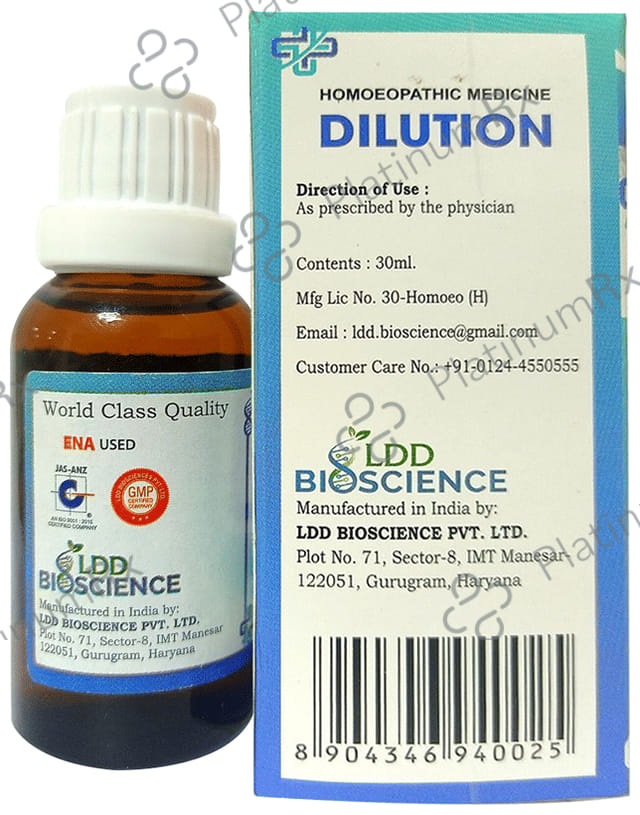 LDD Bioscience Natrum Nitricum Dilution 30 CH