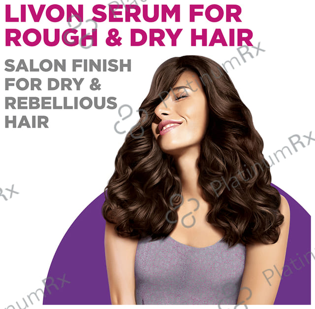 Livon Anti-Frizz Serum for Rough & Dry Hair 50 Serum