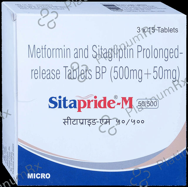 Sitapride M 50/500mg Tablet 15s