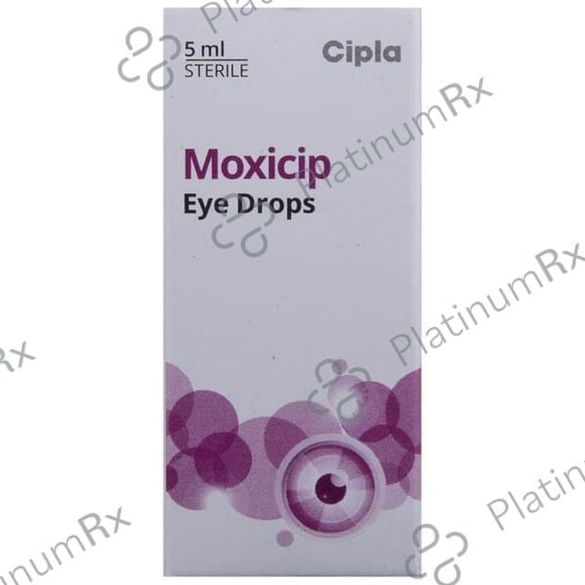 Moxicip 0.5% Eye Drop 5ml