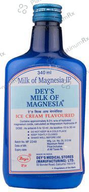 Deys Milk OF Magnesia Liquid Ice Cream 340 Liquid