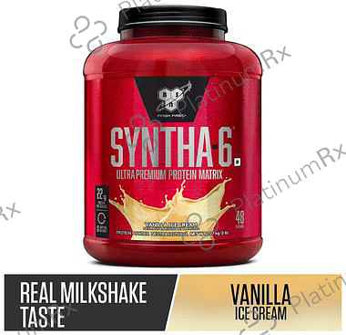 BSN Syntha-6 Ultra Premium Protein Matrix Vegan Powder Vanilla Icecream