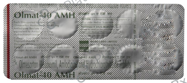 Olmat 40mg AMH Tablet 10s