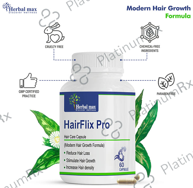 Herbal Max Hairflix Pro Capsule