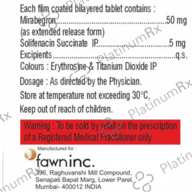 Begmiron-S 50 Tablet ER